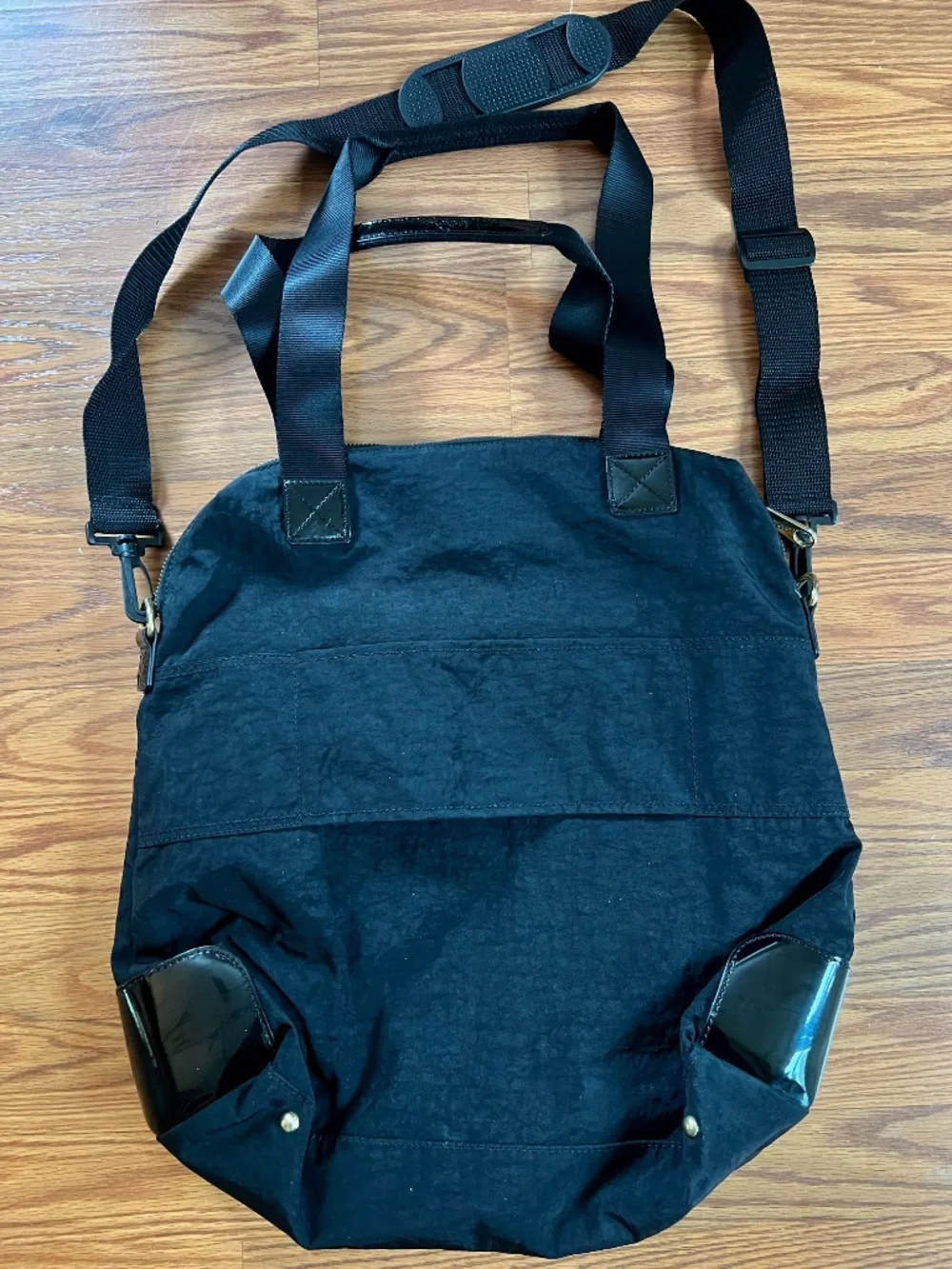 Kipling Black Camryn Laptop Crossbody Padded Bag Large Travel Bag